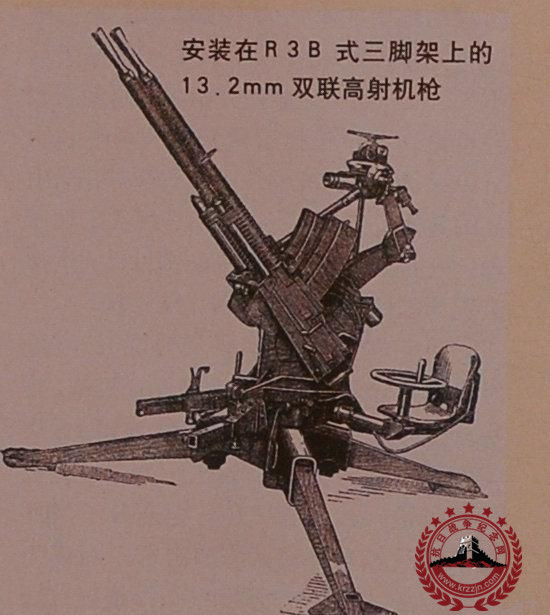 中国抗战高射机枪图片