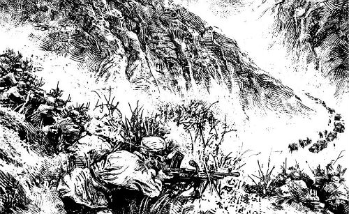 11 这时，板垣师团第21旅团的一支部队出现在八路军的视野中。