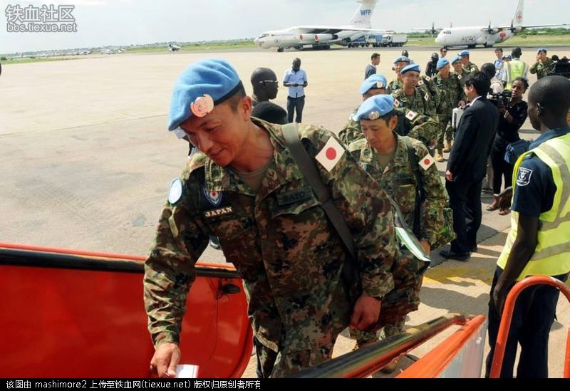 丢脸！日本维和部队丢盔弃甲撤离南苏丹 抱怨分不到好任务