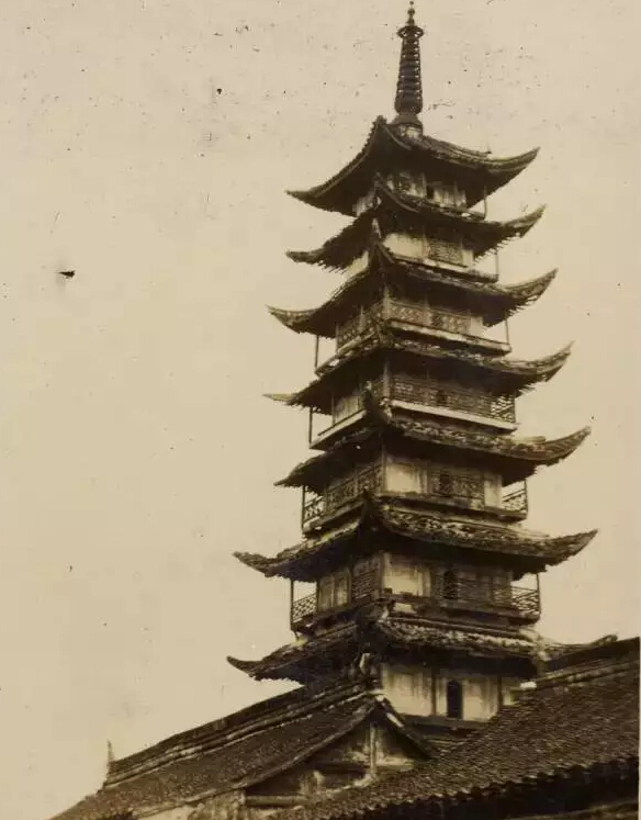 29、标明“松江古塔”，系松江方塔。
