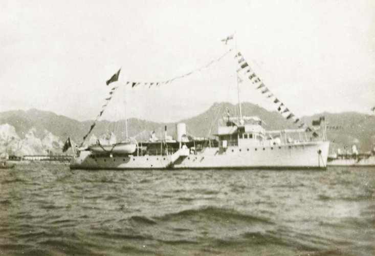 海关缉私舰“海平”号。