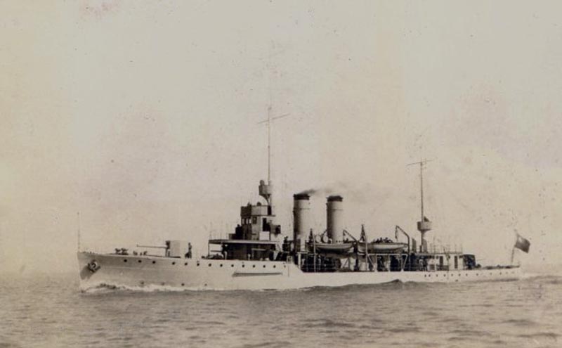 江南船坞建造的“民权”号炮舰。