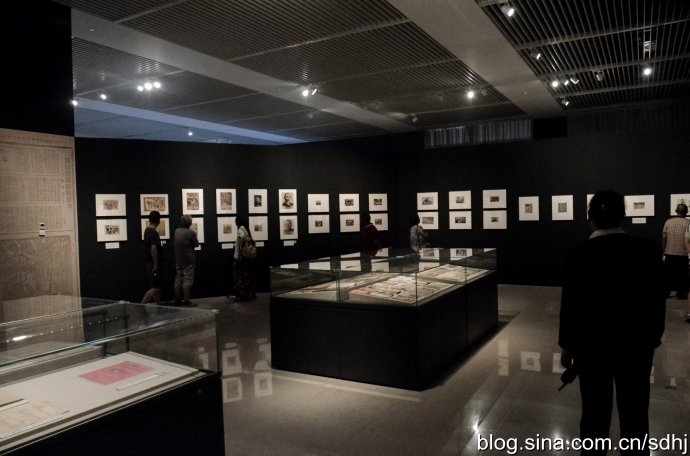 纪念抗日战争胜利70周年馆藏文物系列展之抗战木刻展 (24)